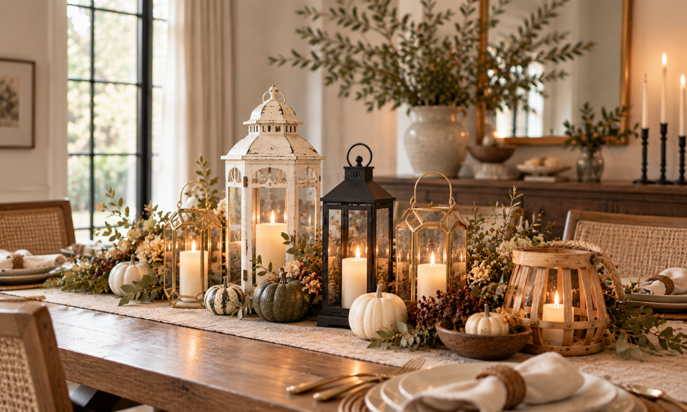 Lanterns for Fall and Halloween