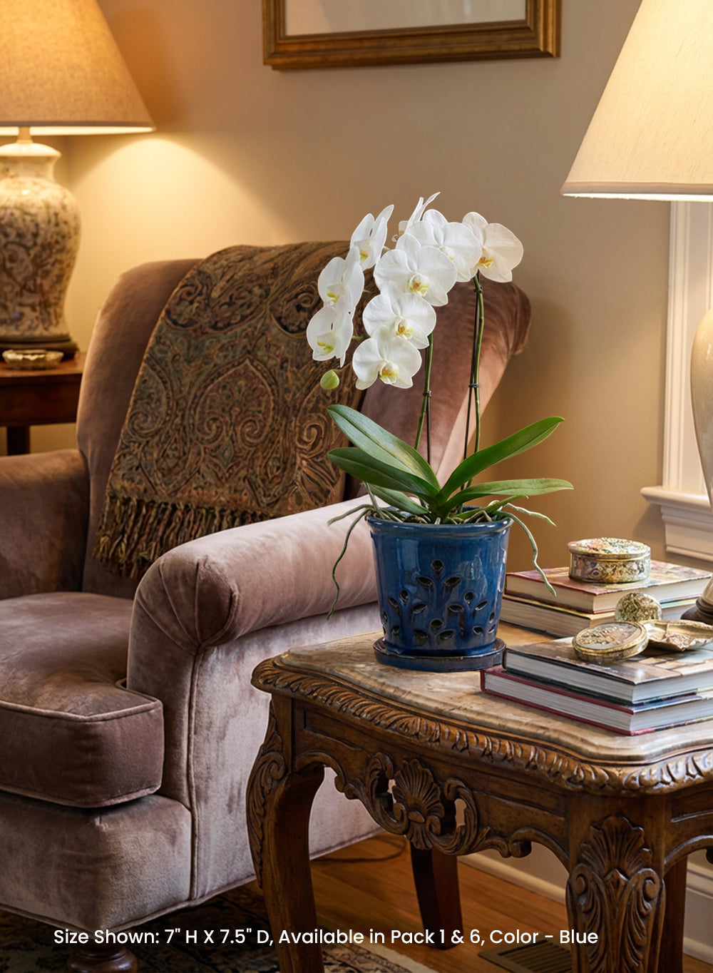 Leaf Breeze Ceramic Planter Collection