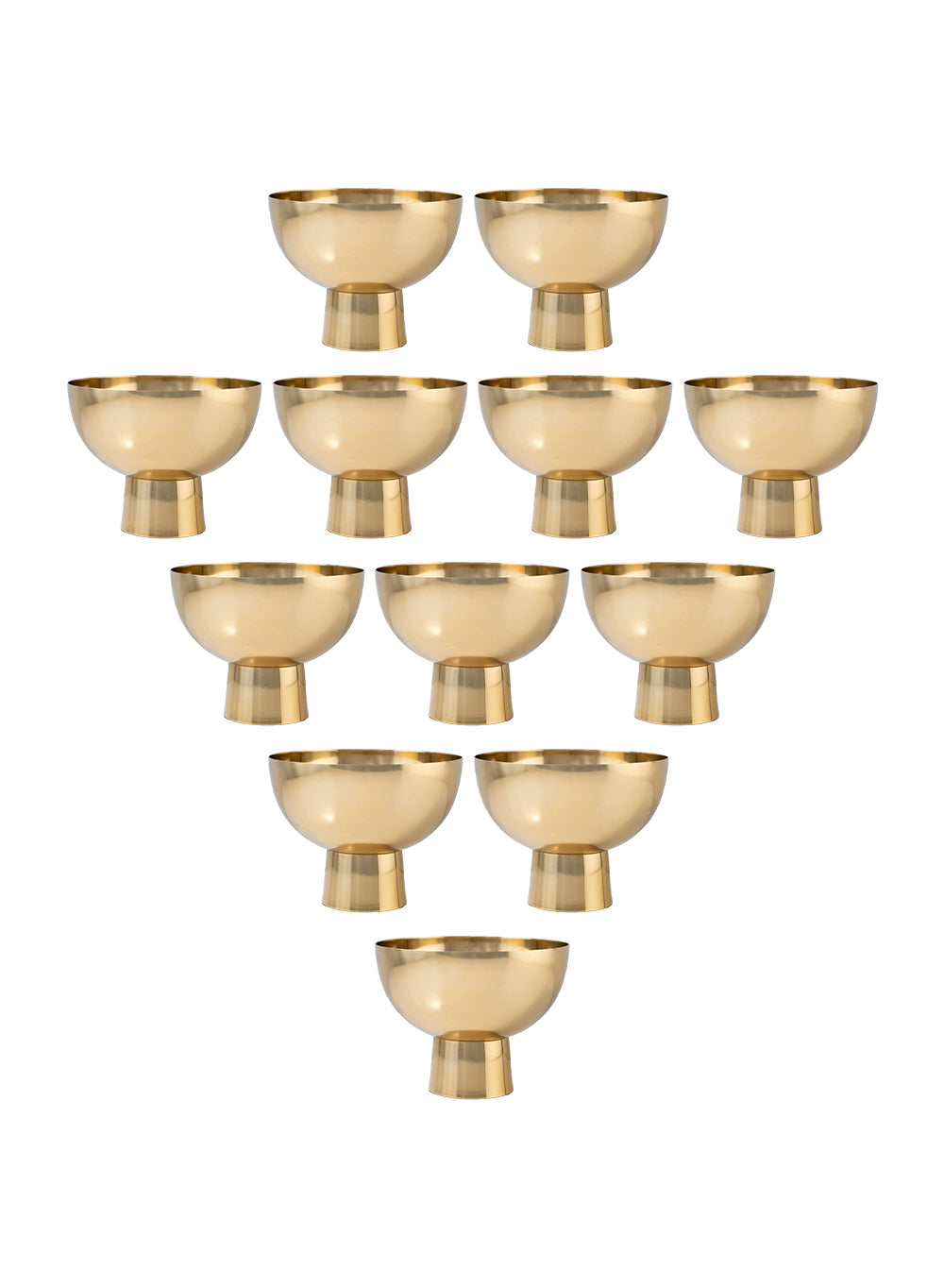 Gold Compote Bowl Collection