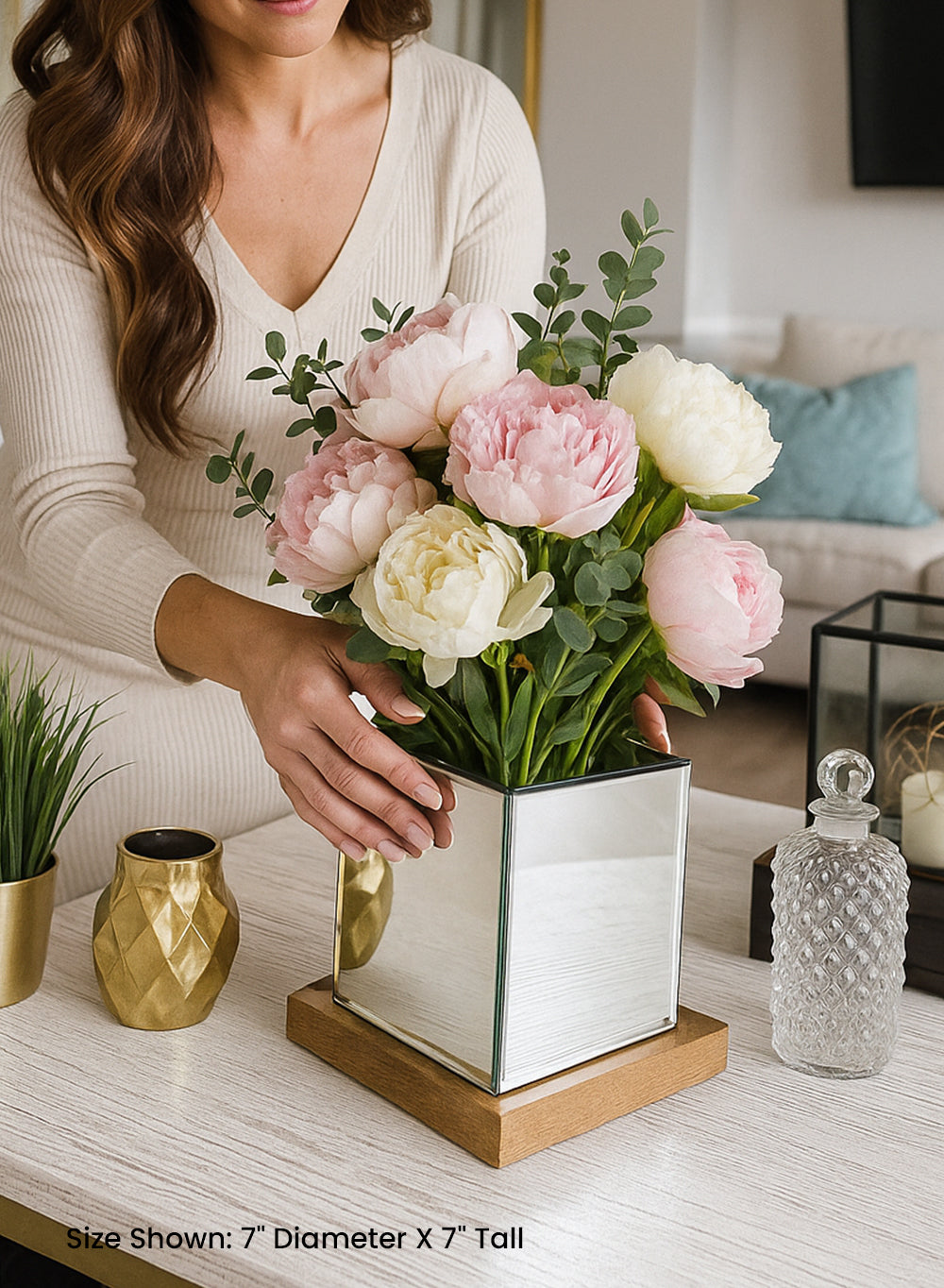 Gatsby Beveled Mirror Cubes