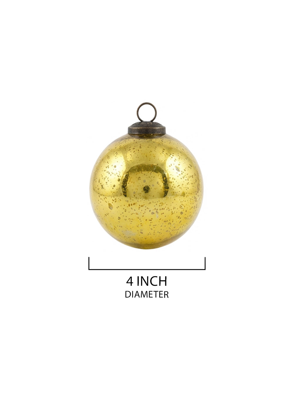 Antique Mercury Ornament Balls, Set of 4/32, in 5 Colors