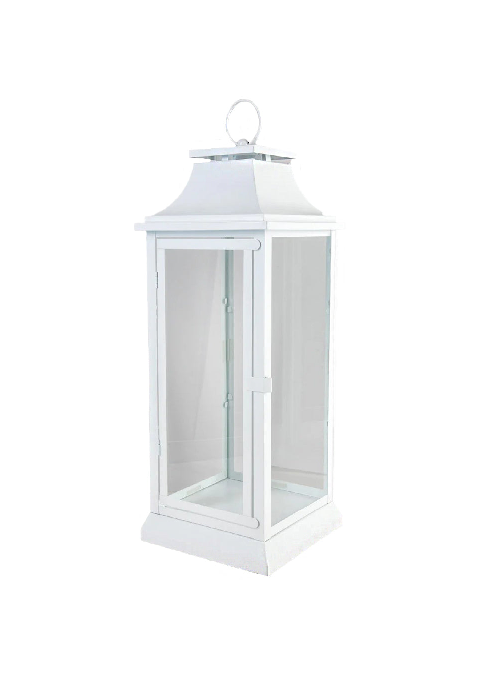 Classic Black/ White Hurricane Lantern, in 3 sizes