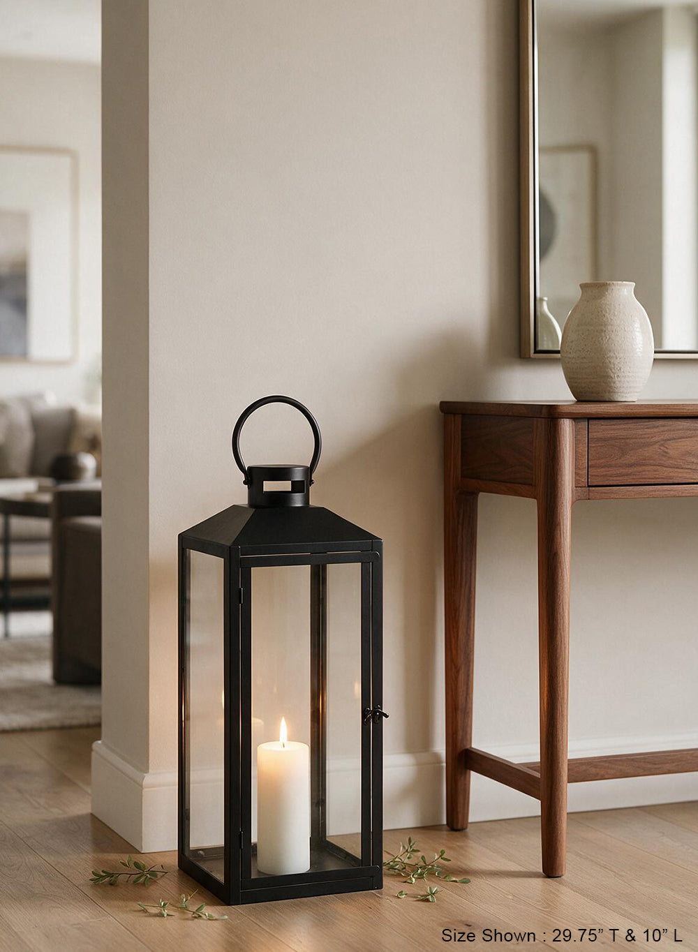 Fairmont Black Metal Lantern Collection