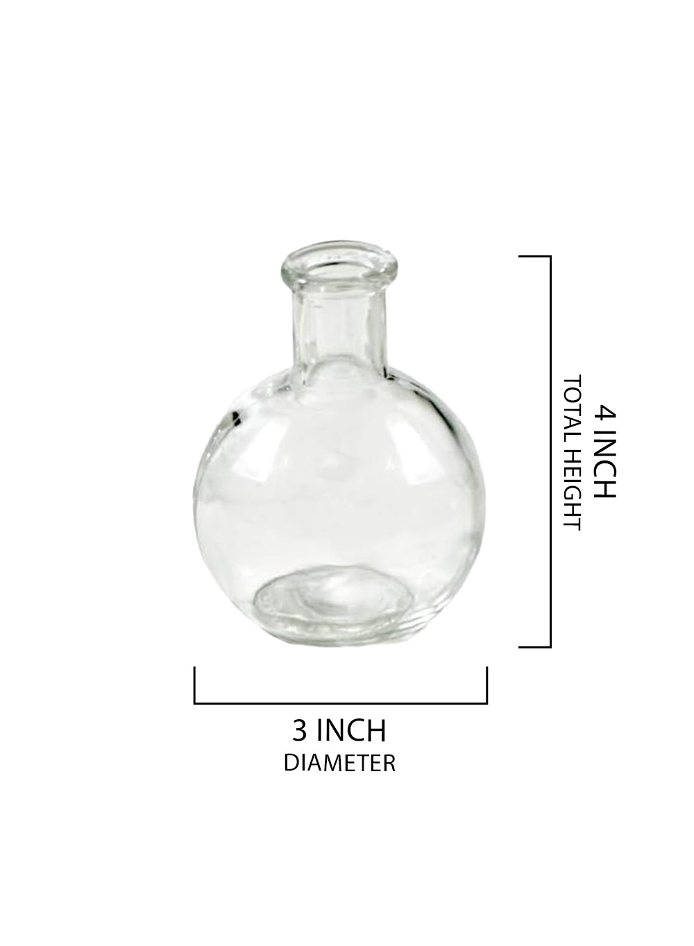 Ball Bud Vase, Set of 6 or 36