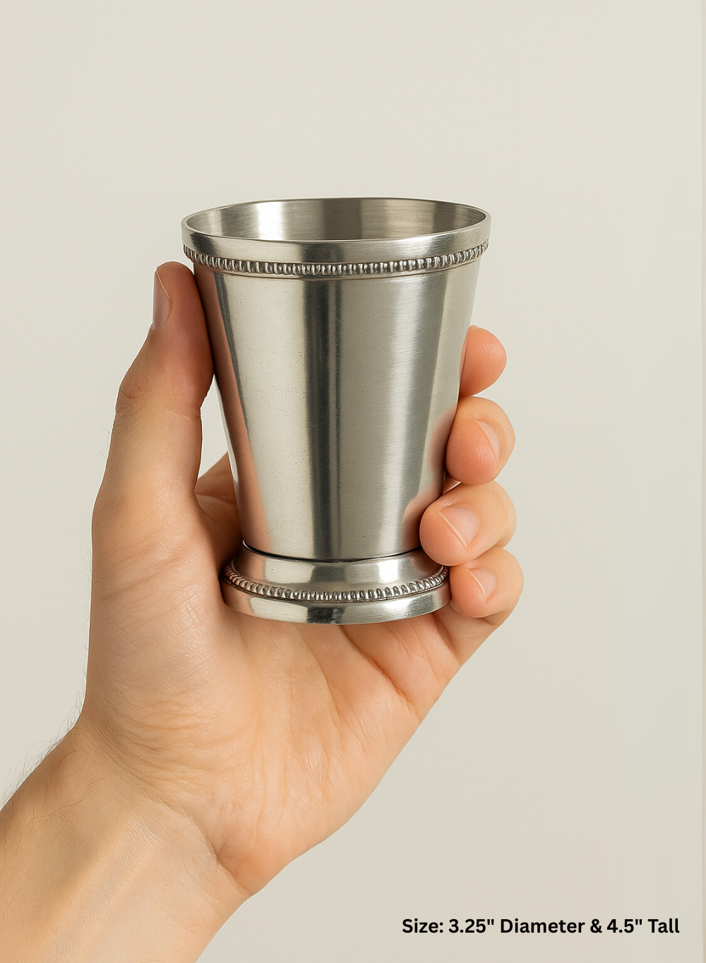 Silver Plated Julep Cup Vase, Available in 5 Sizes