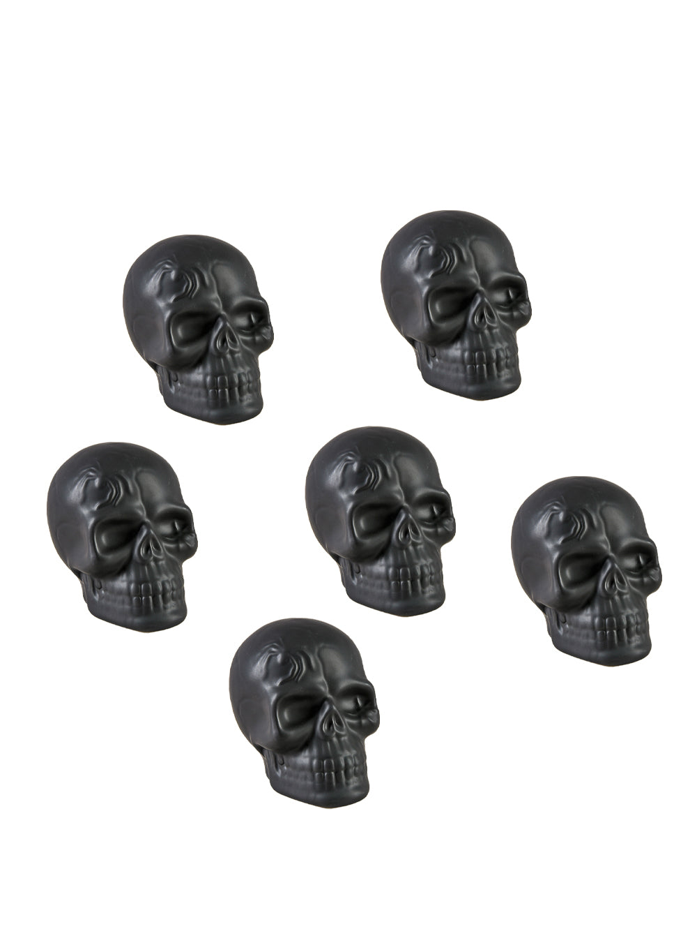 Porcelain Decorative Skull, in 2 Colors