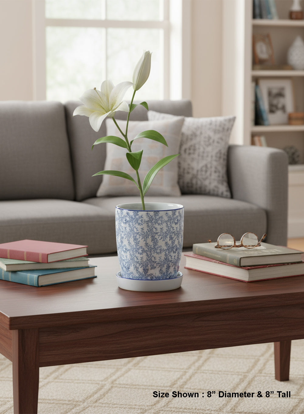 Ming Blossom Blue/White Ceramic Collection