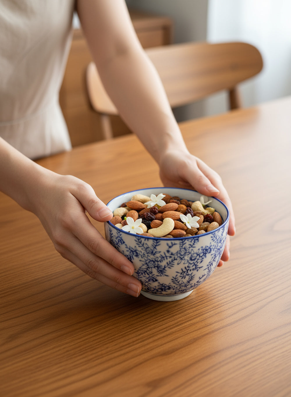 Ming Blossom Blue/White Ceramic Collection