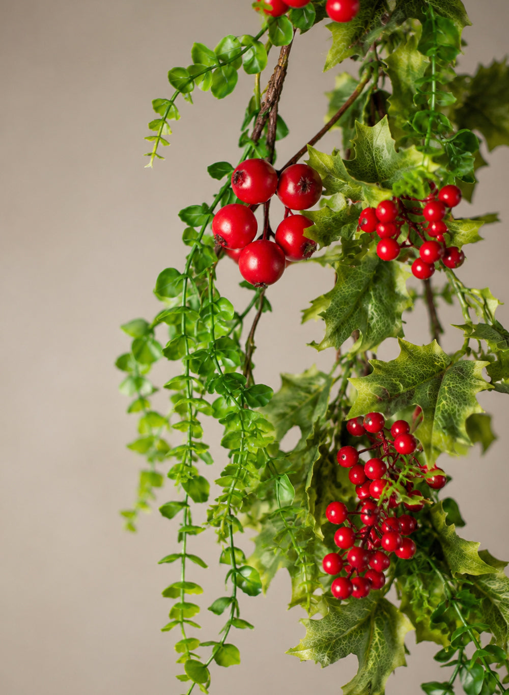 Winterberry Artificial Christmas Garland, 60" Long