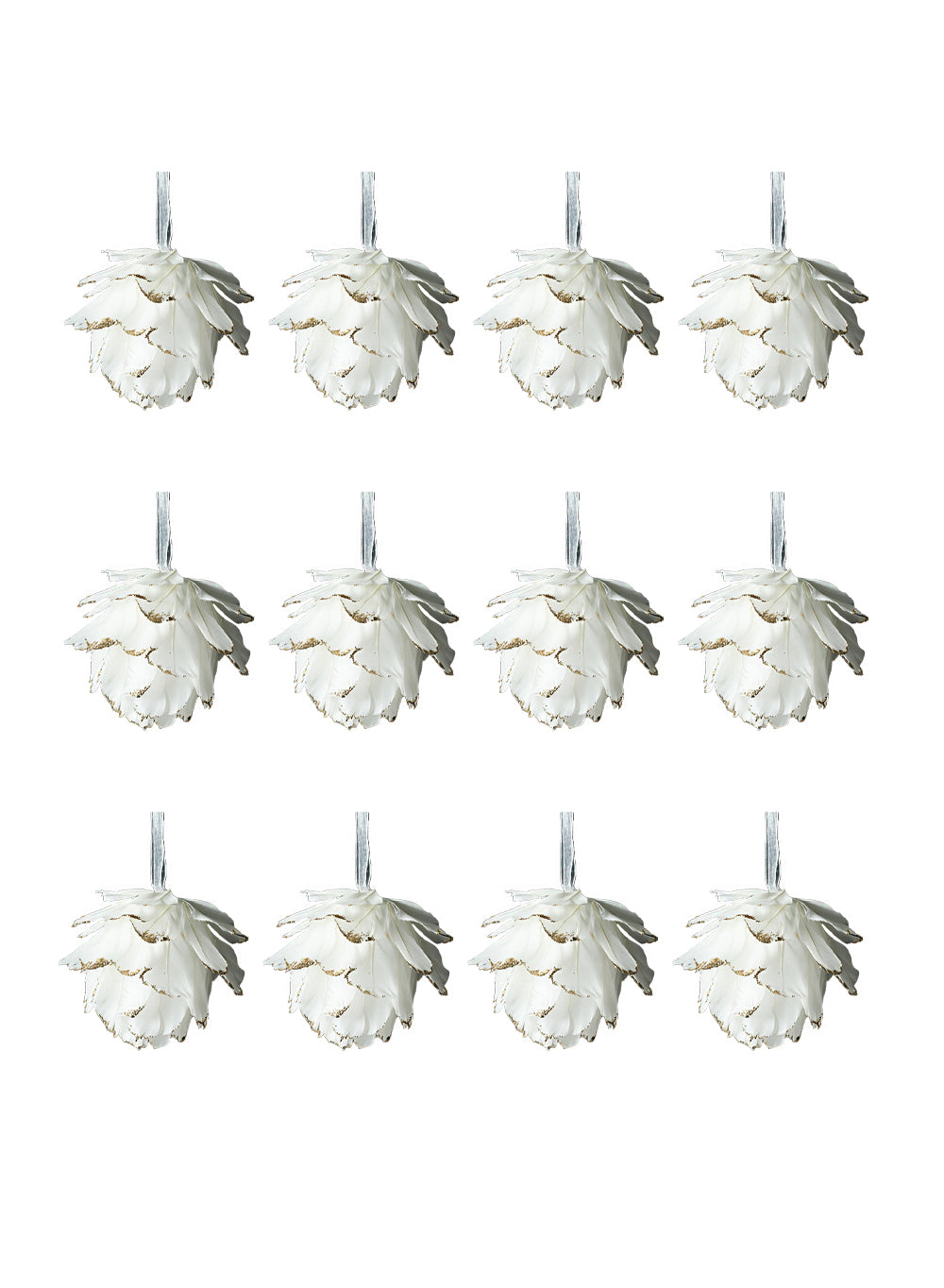 White Feather Ornament, Available 2 Sizes