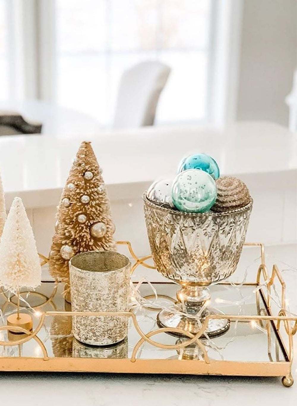 Textured Pale Old Gold Glitter Votive Candle Holders, In 2 Sizes