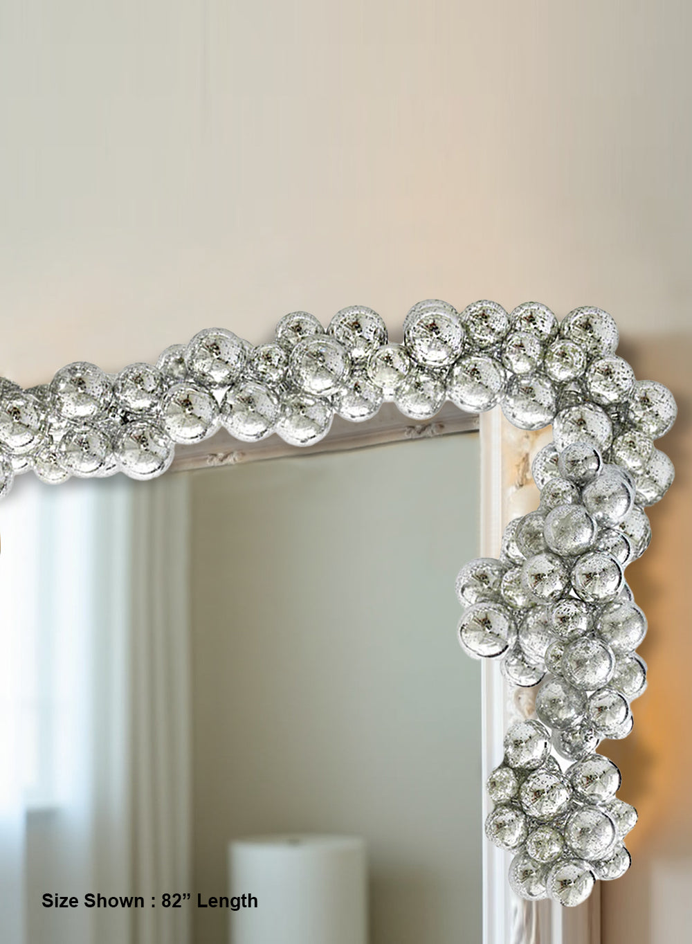 Plastic Bauble Garland, Available 3 Sizes