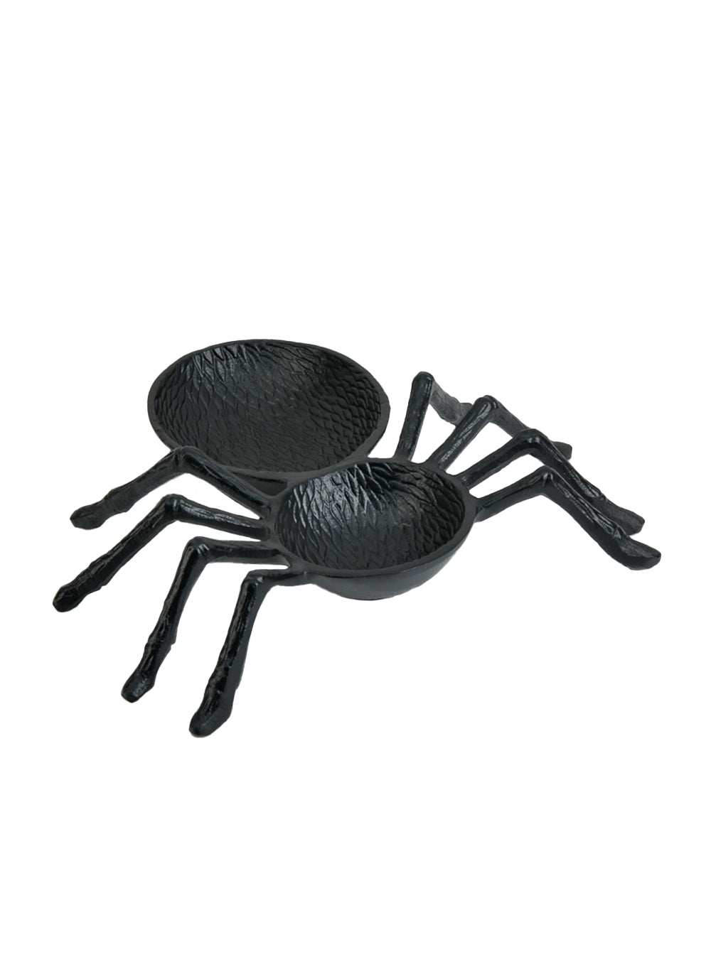 Black Spooky Spider Bowl, 10" Long, 11.5" Wide & 2.5" Tall