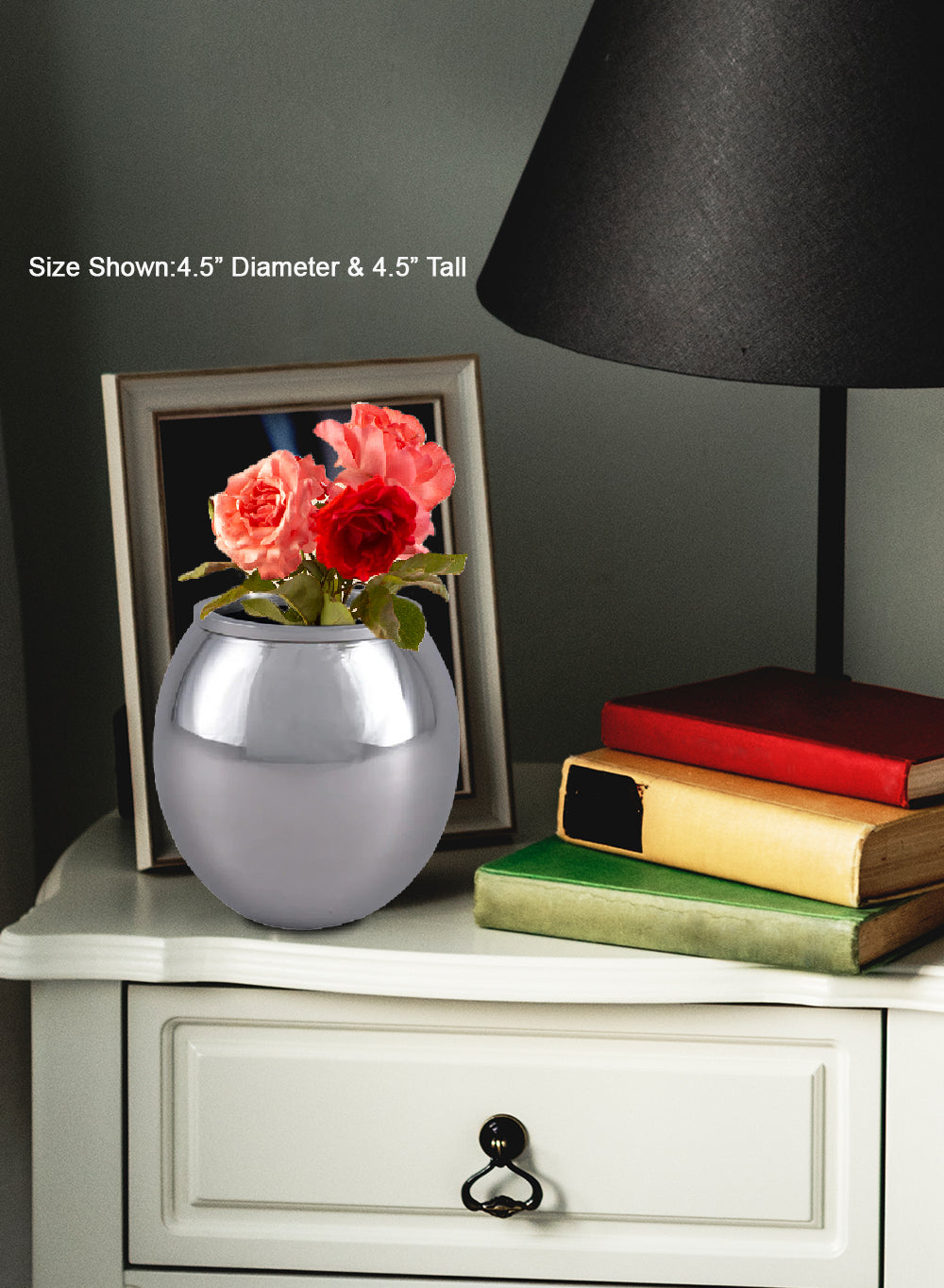 Alerra Stainless Steel Vase, in 2 Sizes