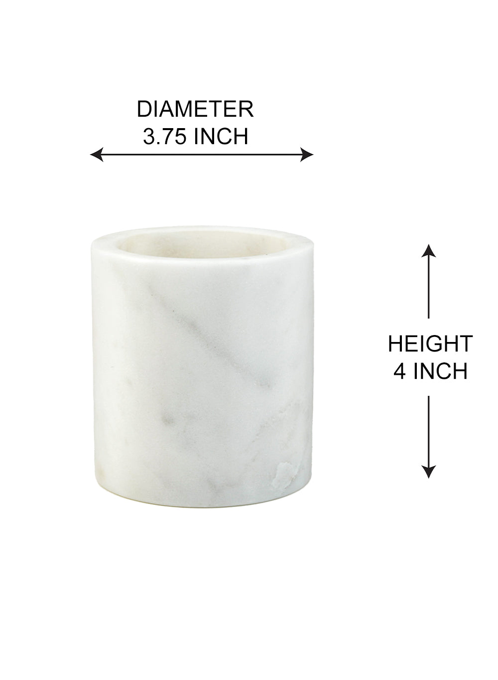 White Marble Collection, Bowl, Vase, Tray and Candle Holder