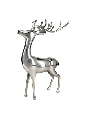 Reindeer Statue, Christmas Deer, Reindeer Ornaments for Home Decor Accents, in 2 Colors