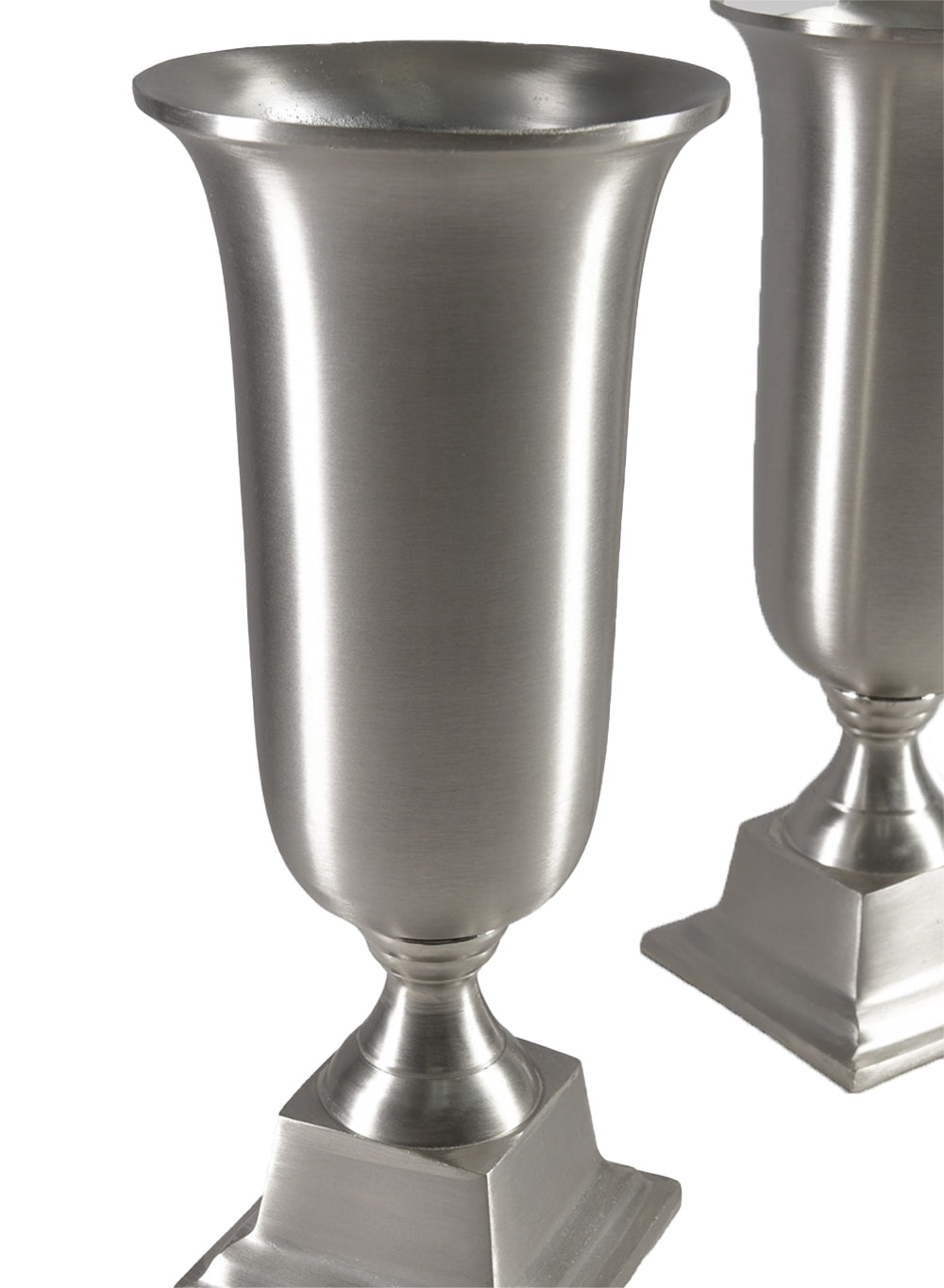 Gold Pedestal Urn Vase and Bowl Collection