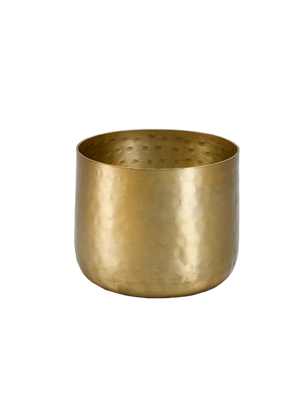 Antique Gold Hammered Pots, Indoor Planter Pot, Decorative Accents for Potted Plants, Available in 2 Size and Sets