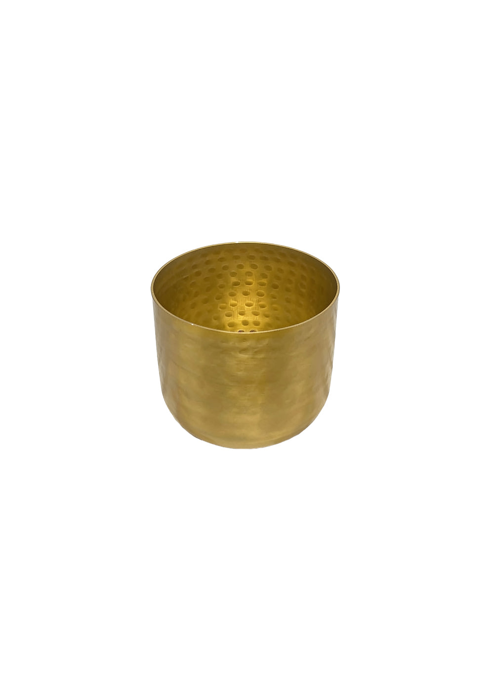 Antique Gold Hammered Pots Collection