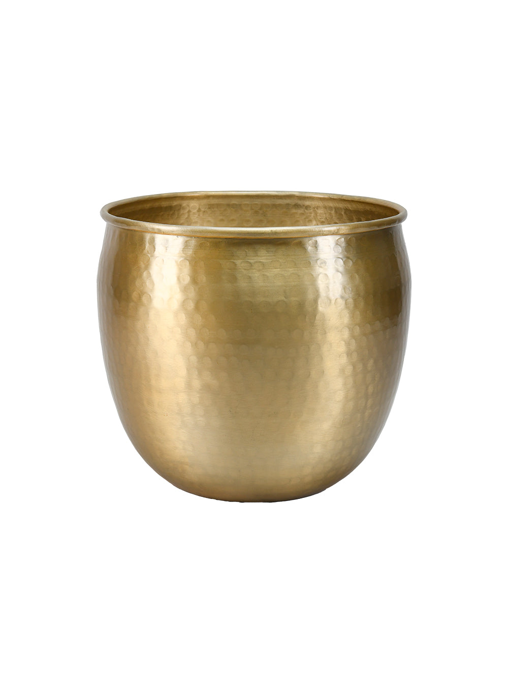 Gold Vintage Aluminum Cachepot Collection