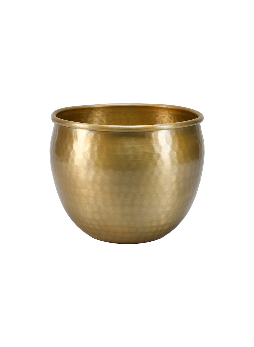 Gold Vintage Aluminum Cachepot Collection