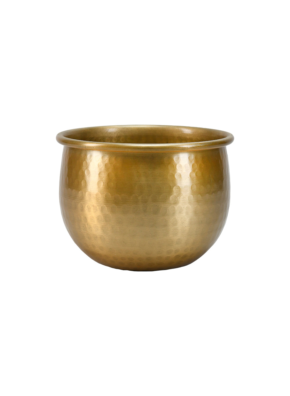 Gold Vintage Aluminum Cachepot Collection