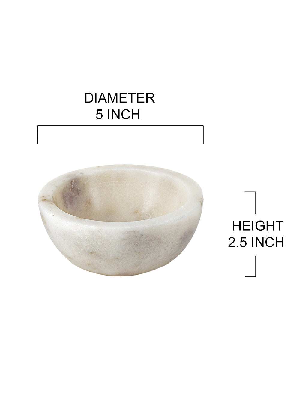 White Marble Collection, Bowl, Vase, Tray and Candle Holder