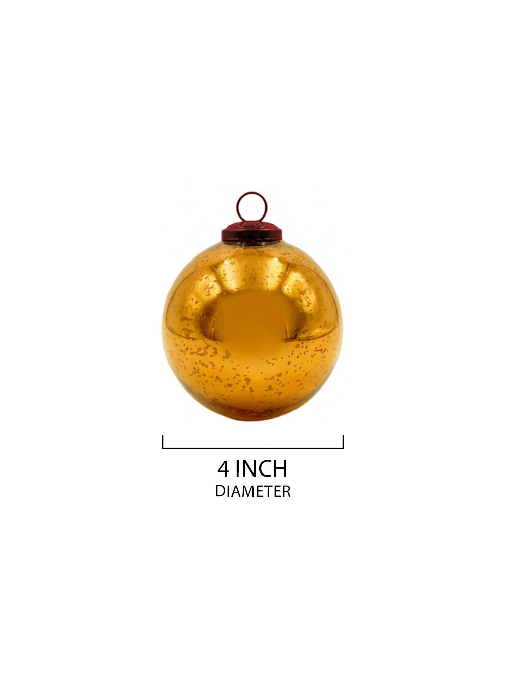 Antique Mercury Ornament Balls, Set of 4/32, in 5 Colors