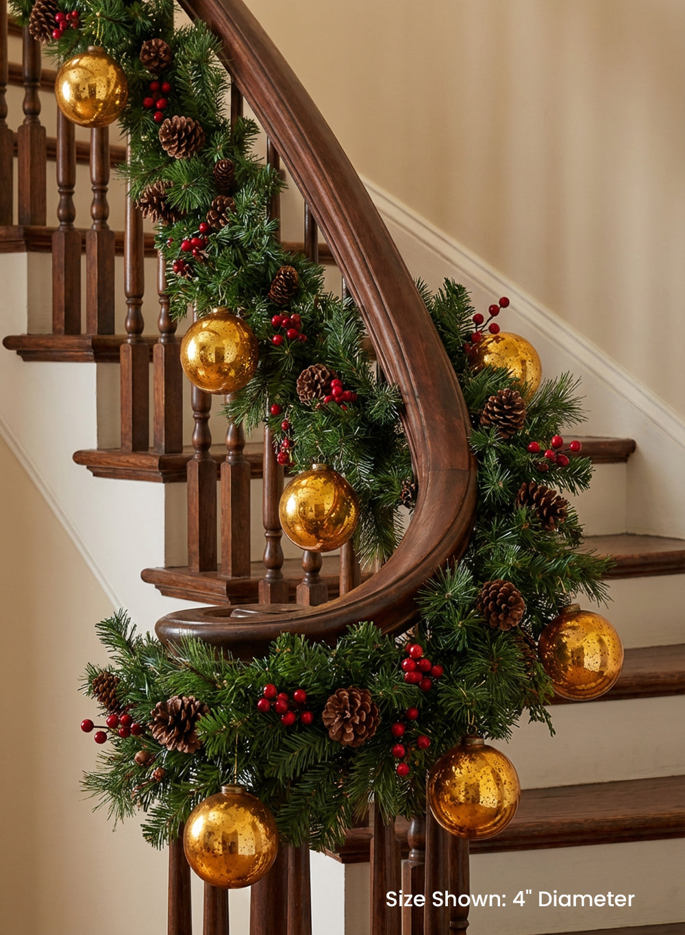 Antique Mercury Ornament Balls, Set of 4/32, in 5 Colors