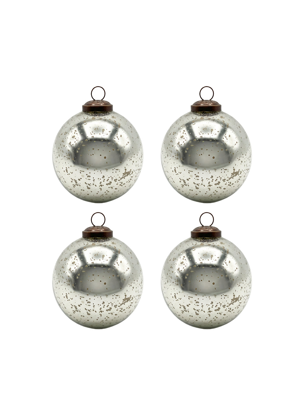 Antique Mercury Ornament Balls, Set of 4/32, in 5 Colors