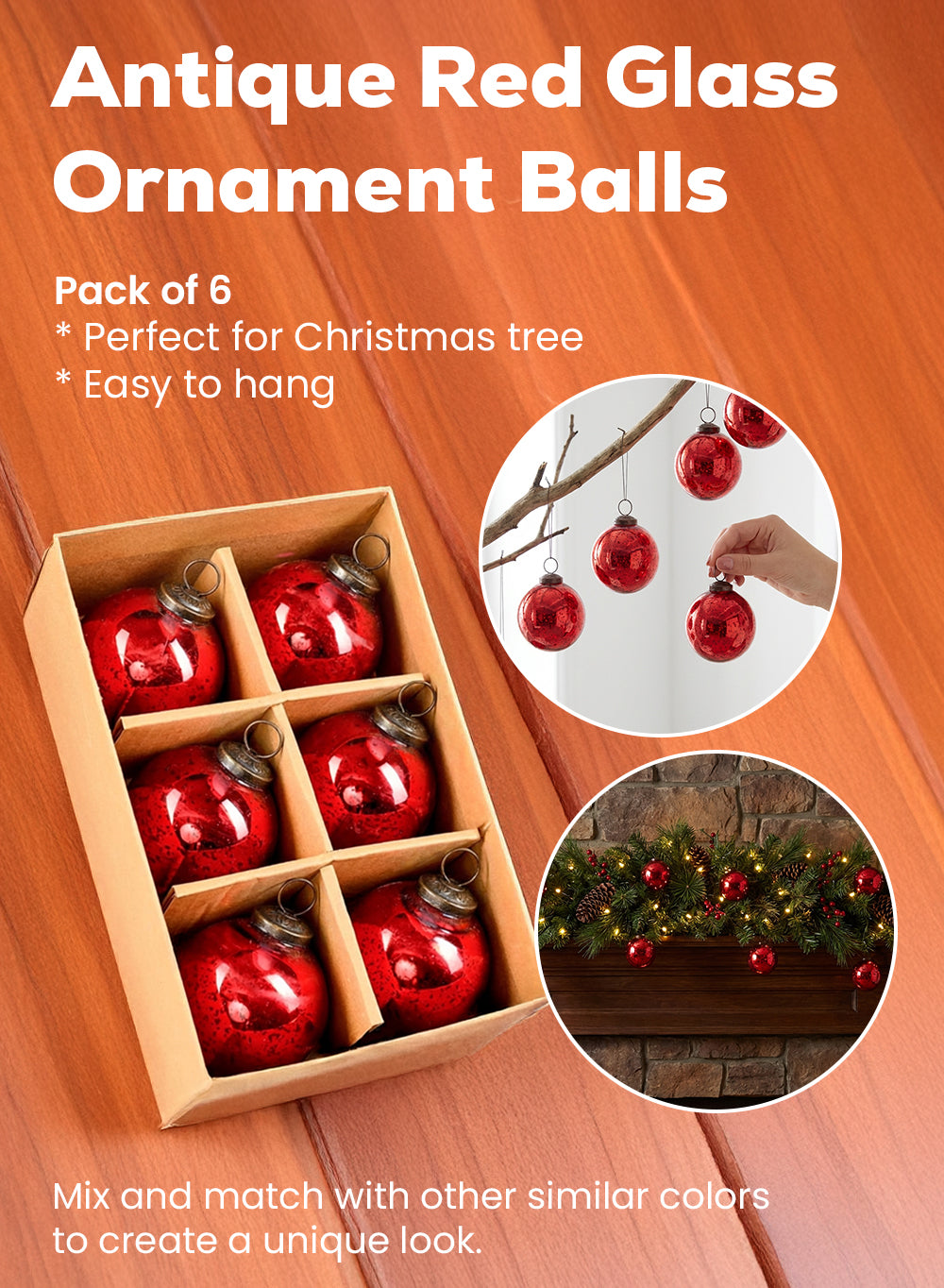 Antique Mercury Glass Balls Collection