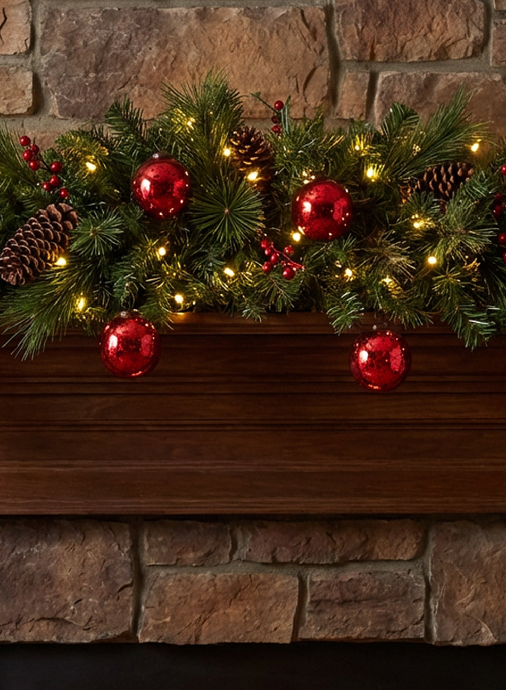 Antique Mercury Glass Balls Collection