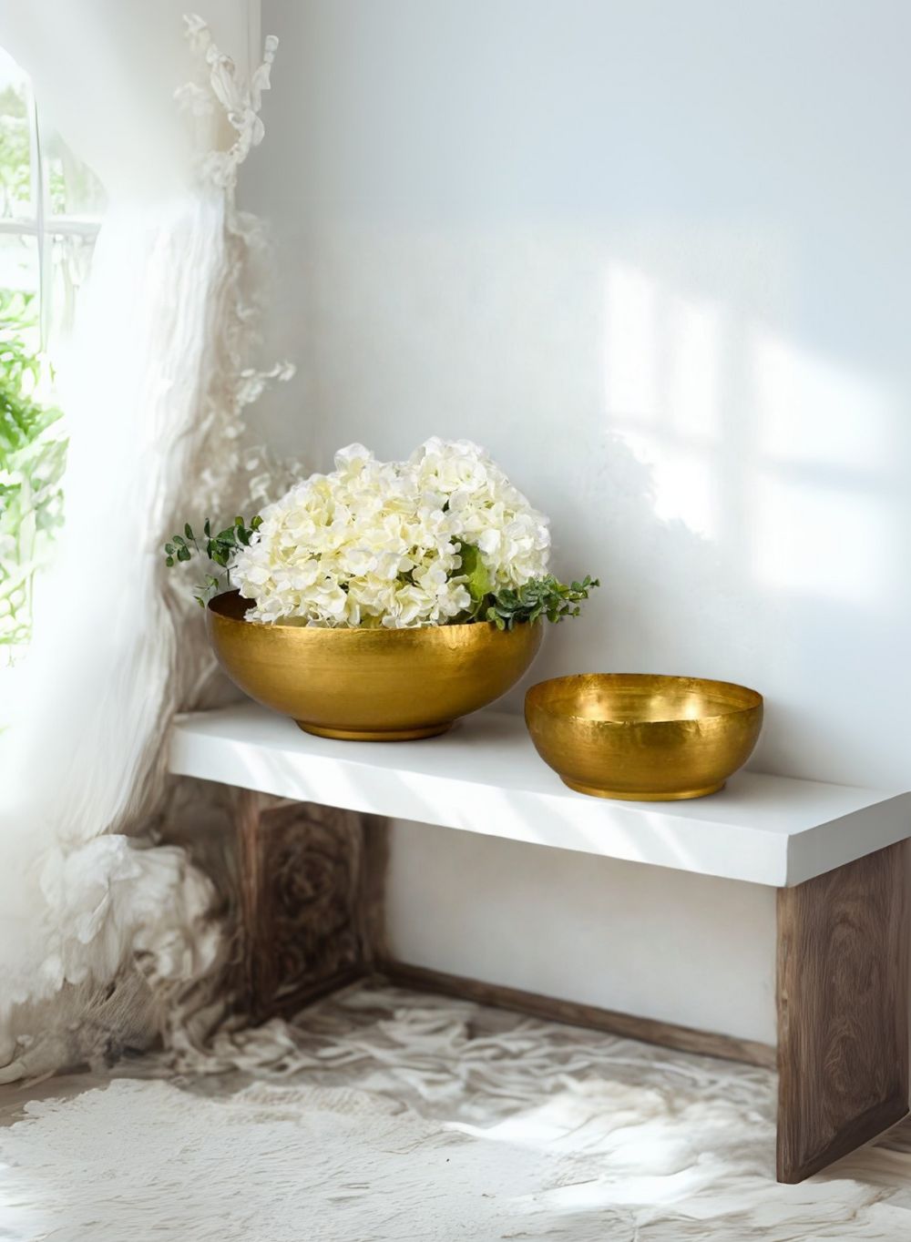 Bundle: Brass Decorative Bowl Set