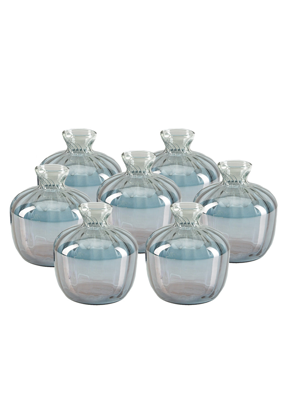 Serene Spaces Living Grey Luster Vase