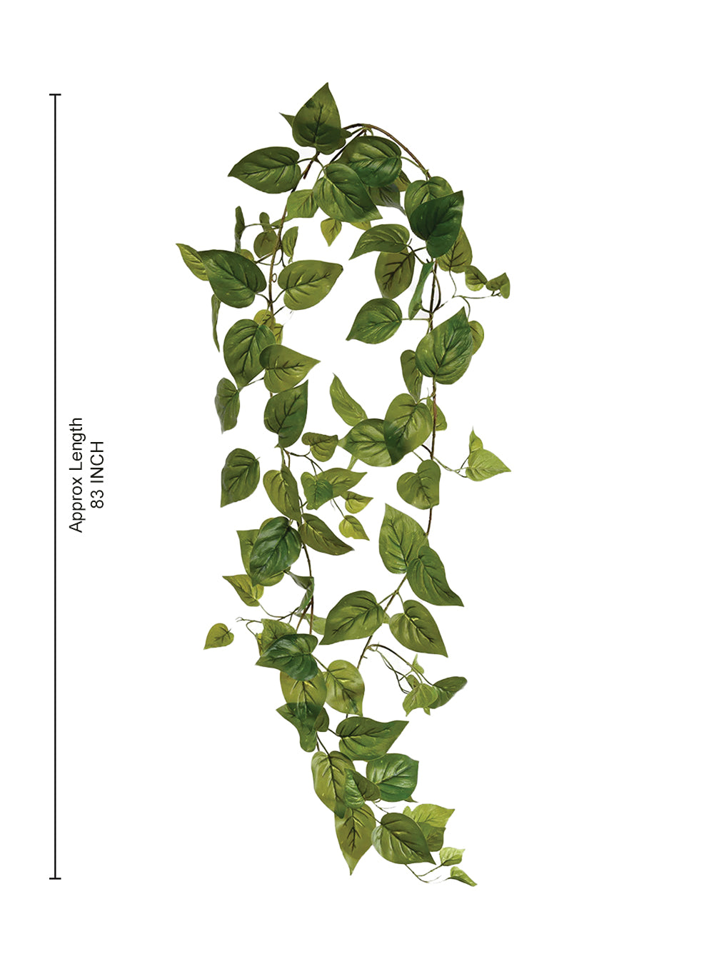 Artificial Hanging Vine Plant, 83" Long, Pack of 6