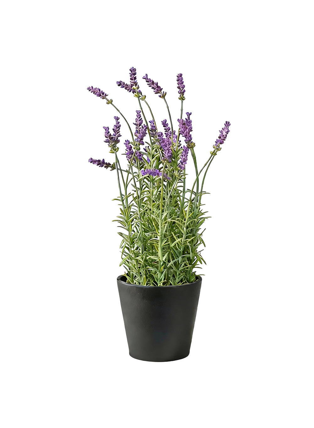 Artificial Lavender Potted Plant, 5" Diameter & 18" Tall