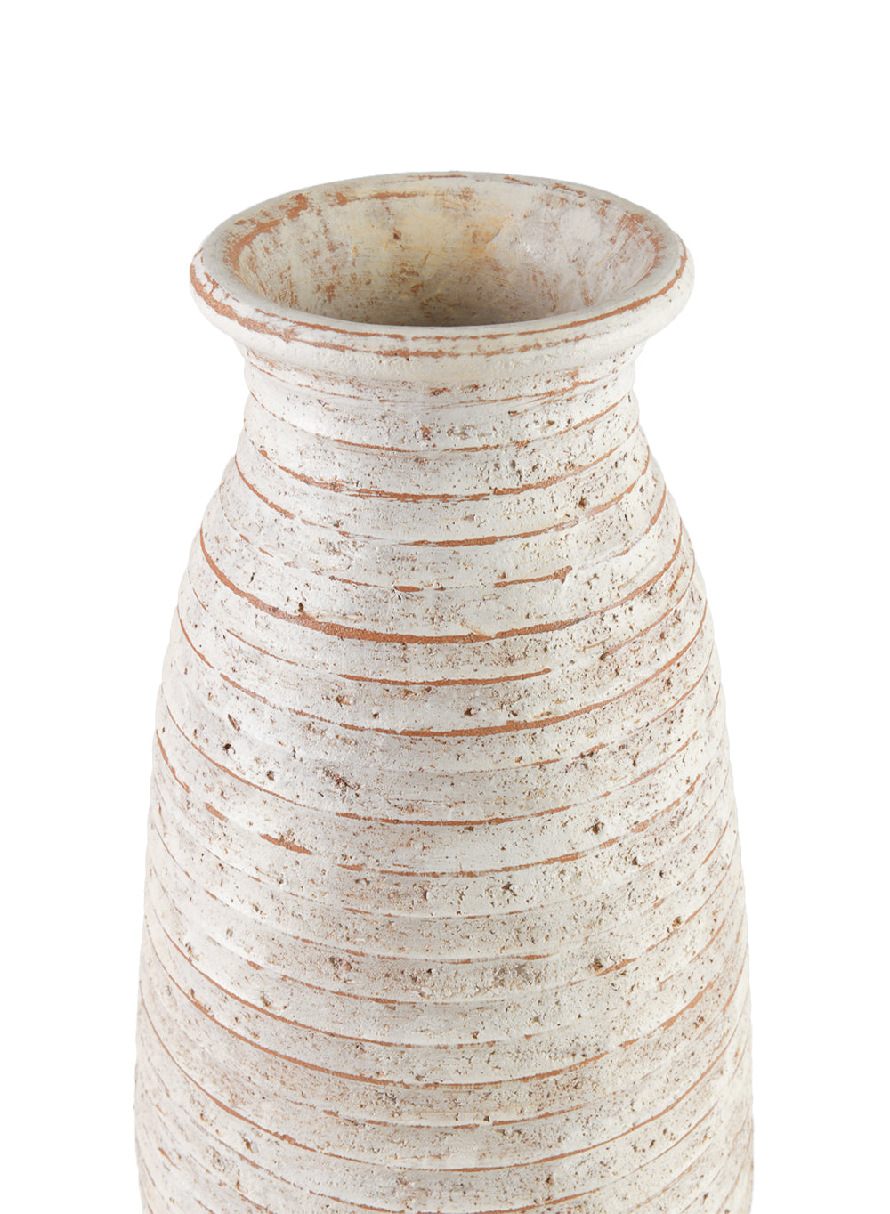 Calluna Ceramic Vase, 8.5" Diameter & 16" Tall