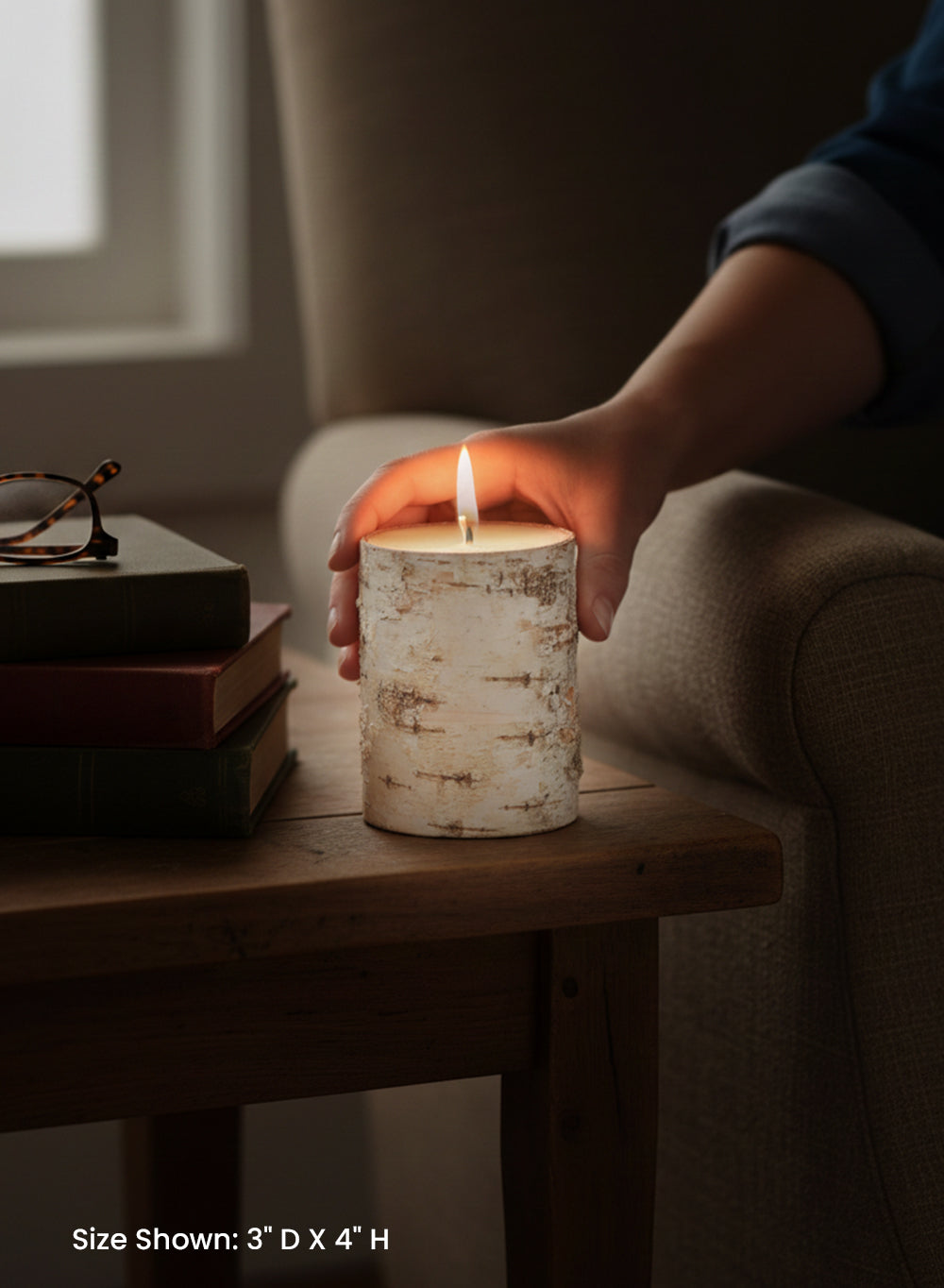Birch Bark Candle Collection