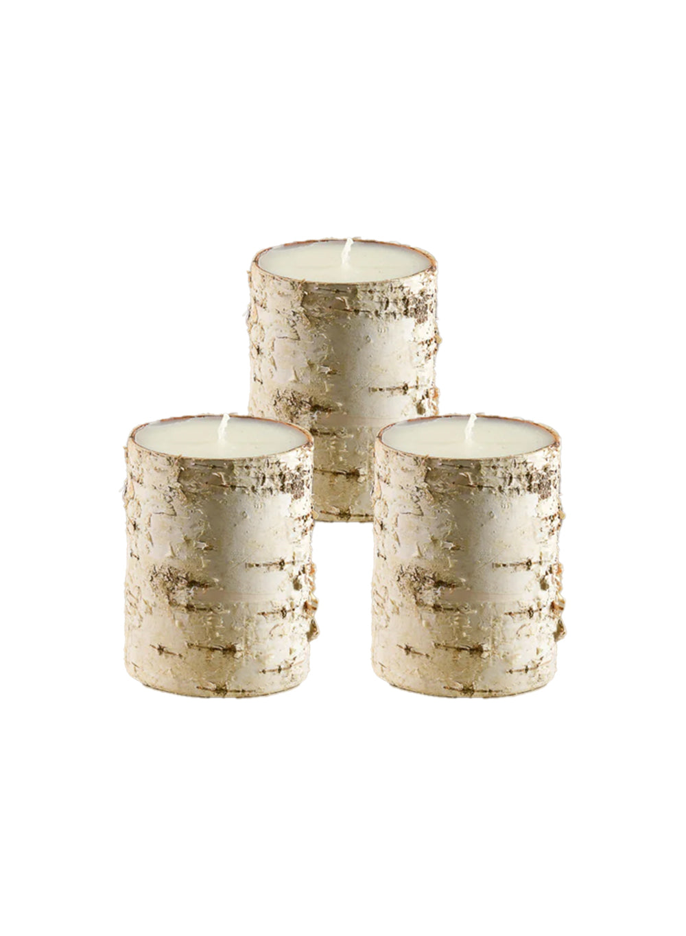 Birch Bark Candle Collection