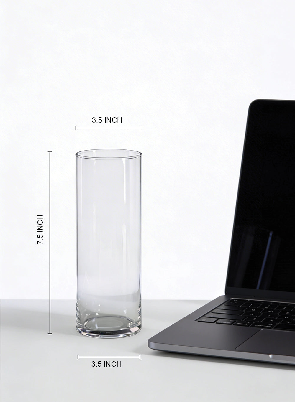 Clear Glass Cylinder Vase Collection