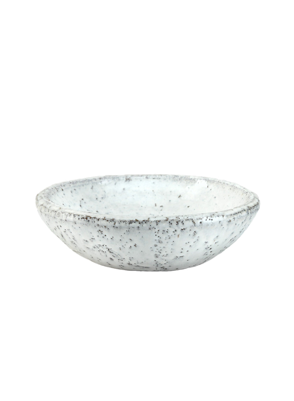 Vintage White Cement Bowl Vase, in 2 Sizes
