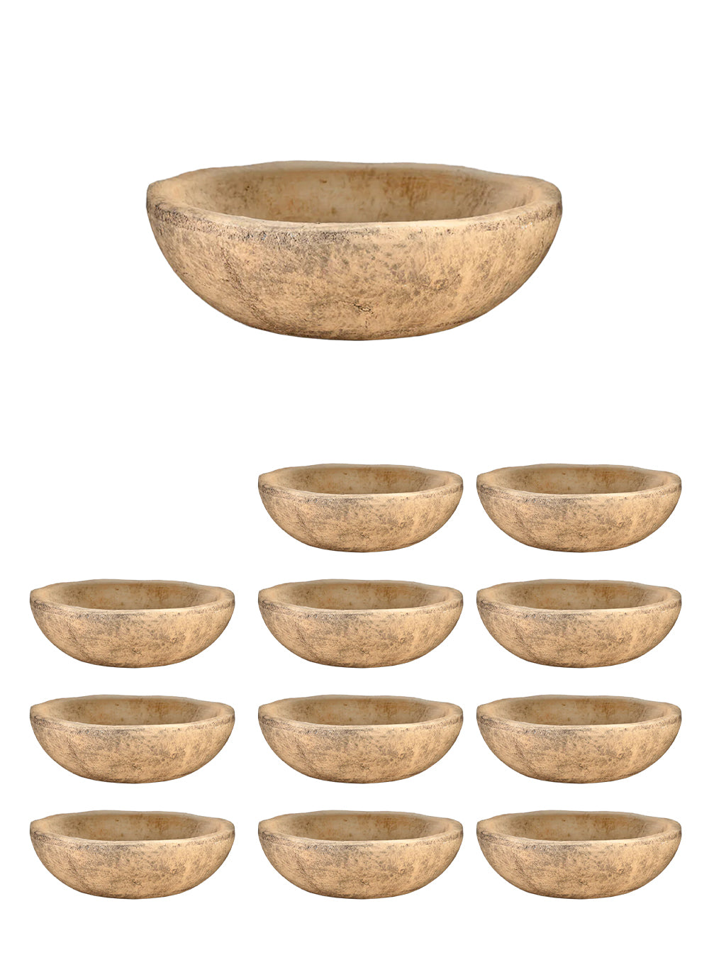 Stonelook Shallow Ceramic Décor Bowl Collection