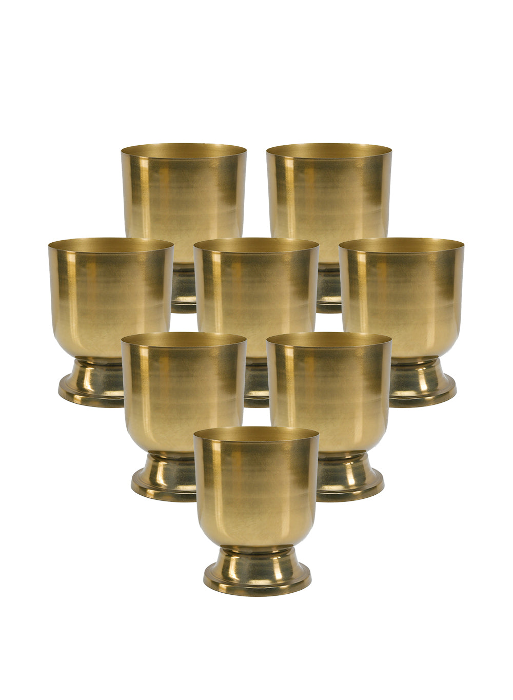 Decorative Gold Urn Vase Collection