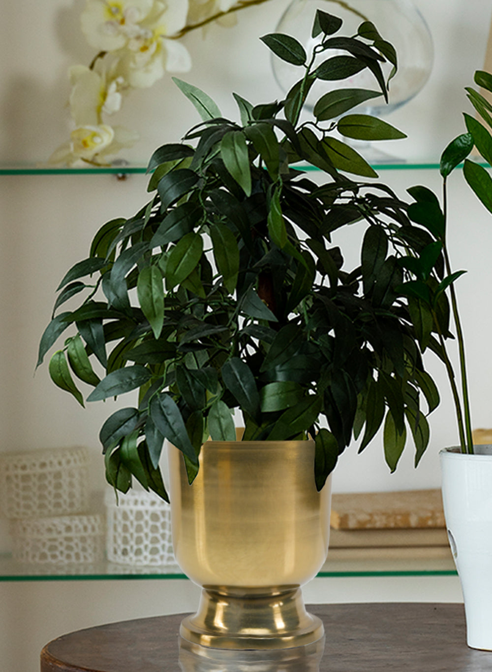Decorative Gold Urn Vase Collection