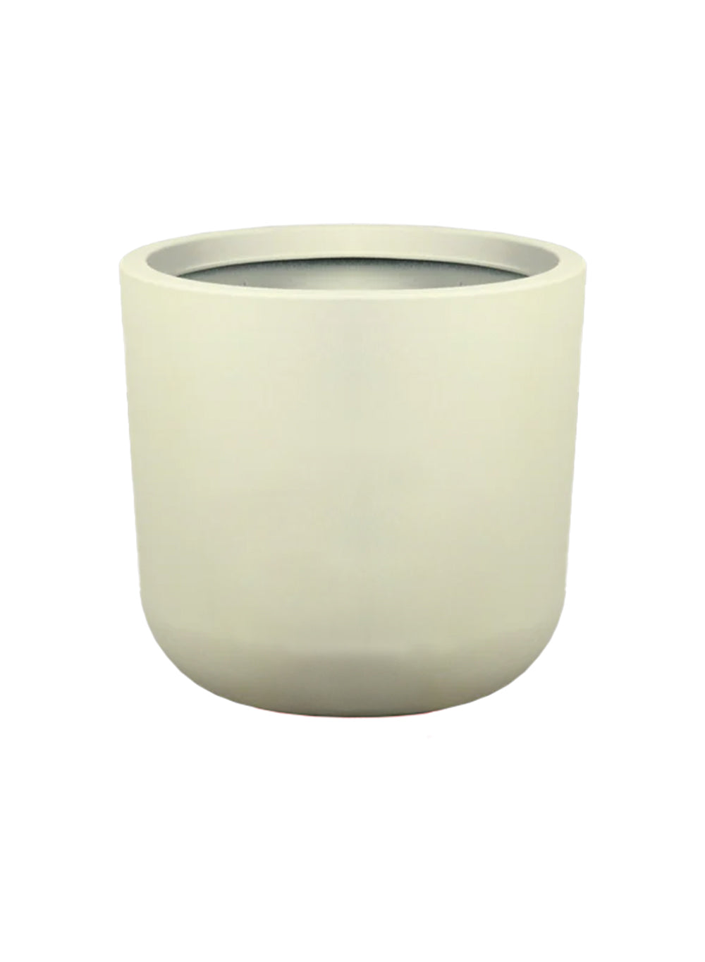 White Matte PVC Planter, in 3 Sizes