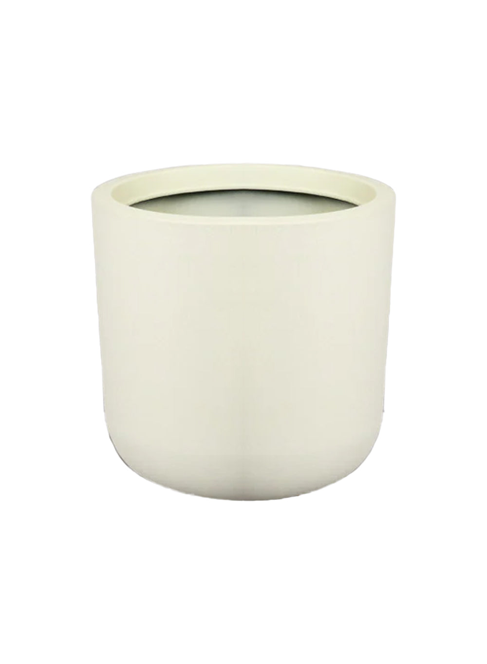 White Matte PVC Planter, in 3 Sizes