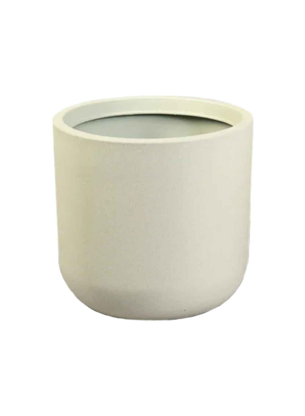 White Matte PVC Planter, in 3 Sizes
