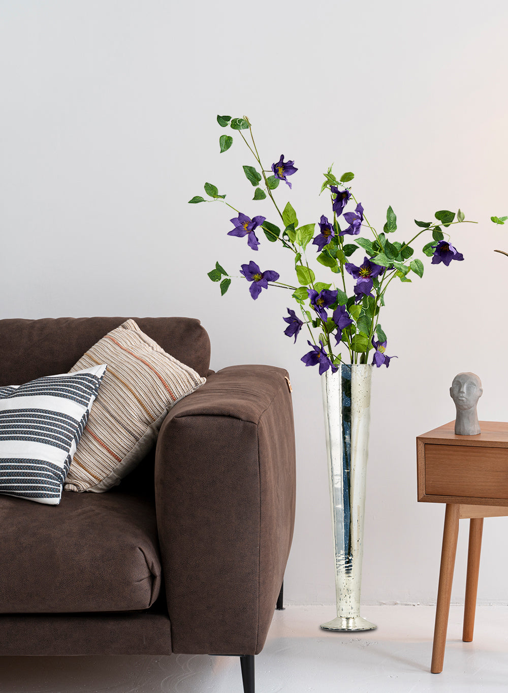 Gold Pedestal Urn Vase and Bowl Collection