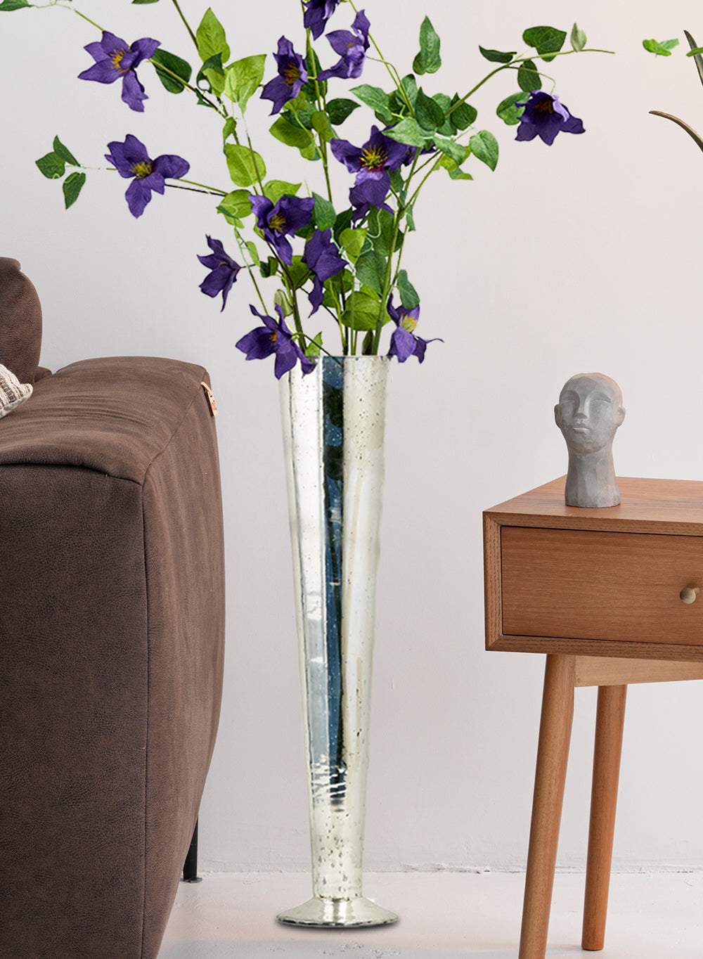 Gold Pedestal Urn Vase and Bowl Collection