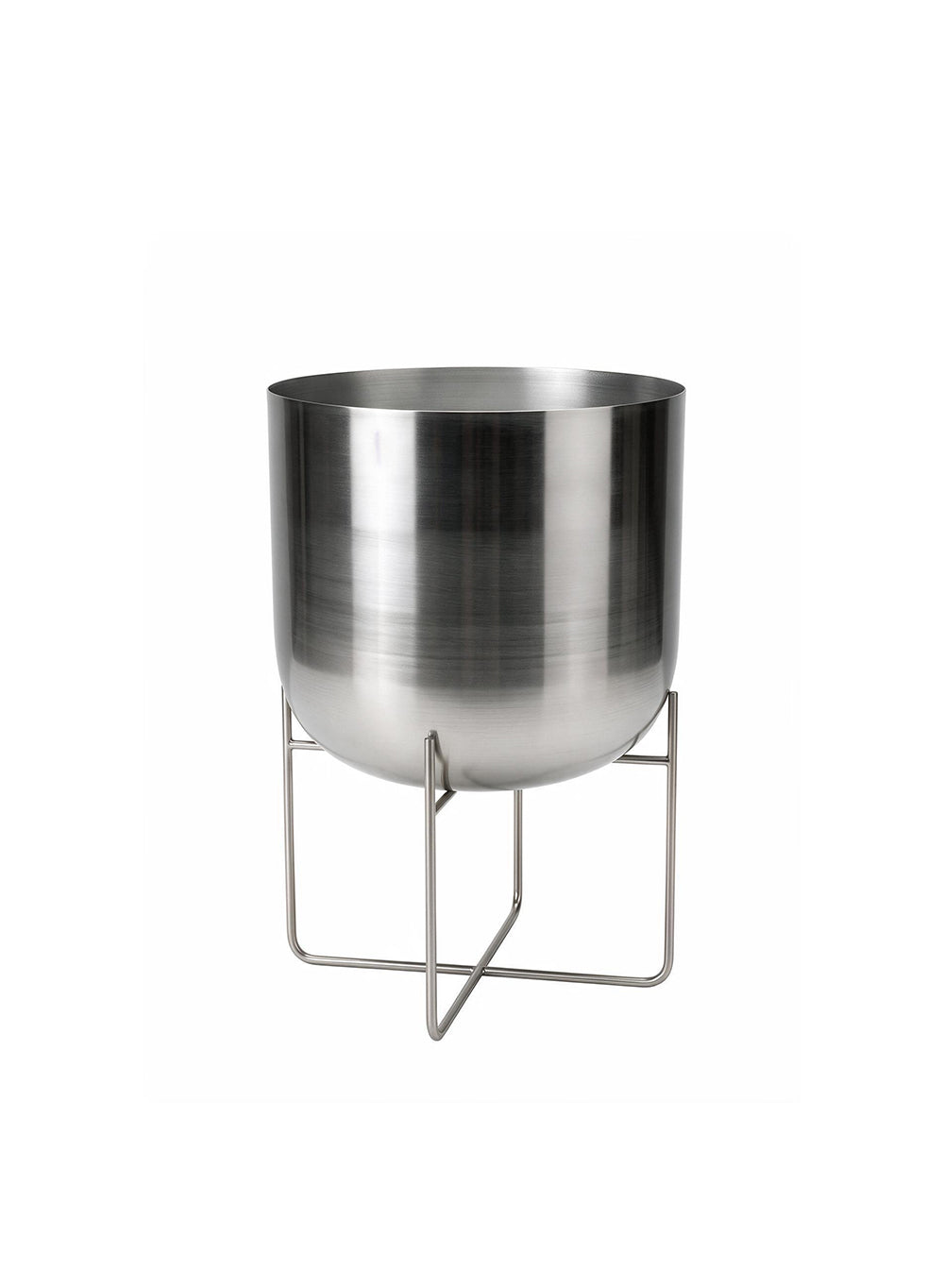 Gold/ Silver Planter with Detachable Metal Stand Collection
